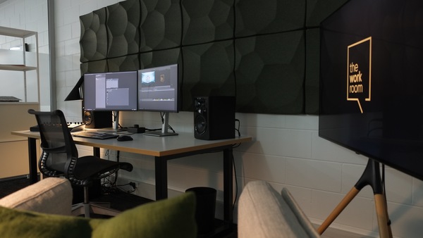 The workroom edit suite