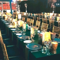 Thumb emerald green spun velvet med banquet tc ptcbmvgr   aj hackett lotr dinner qtwn 2019 2