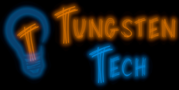 Tungsten tech logo black